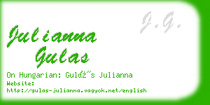 julianna gulas business card